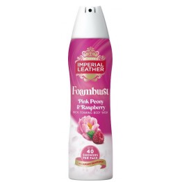 IMPERIAL LEATHER PINK PEONY & RASPBERRY prabangios prausimosi putos su rausvųjų bijūnų ir aviečių aromatu 200 ml