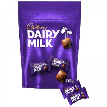 CADBURY CHUNKS POUCH šokoladiniai saldainiai 270 g