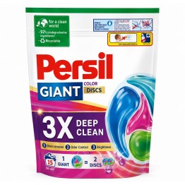 PERSIL GIANT skalbimo kapsulės spalvotiems audiniams 15 vnt