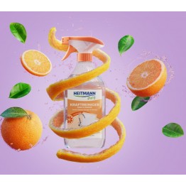 HEITMANN ESSSIG & ORANGE natūralus vonios ir virtuvės paviršių valiklis su actu 500 ml