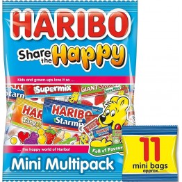 HARIBO MINIS SHARE THE HAPPY guminukai 176 g