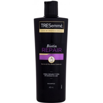 TRESEMME BIOTIN REPAIR atkuriamasis šampūnas sausiems plaukams 400 ml