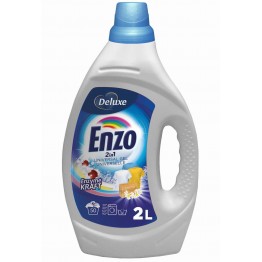DELUXE ENZO universalus skystas skalbimo gelis 2 l