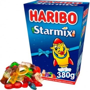 HARIBO STARMIX GIFT BOX guminukų dėžutė 380 g