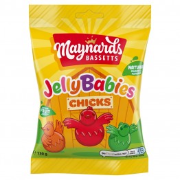 MAYNARDS JELLY BABIES CHICKS Velykiniai guminukai 130 g