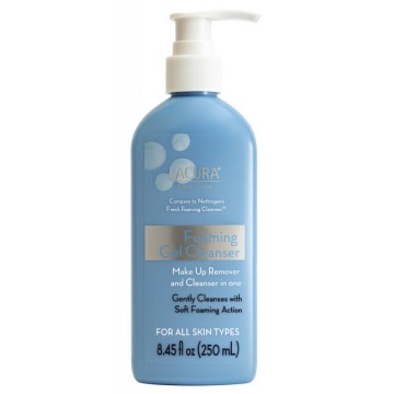 LACURA FOAMING GEL CLEANSER veido prausiklis ir makiažo valiklis 250 ml