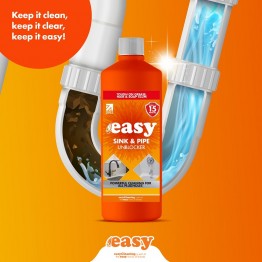 EASY stipraus poveikio kanalizacijos vamzdžių valiklis 1 l