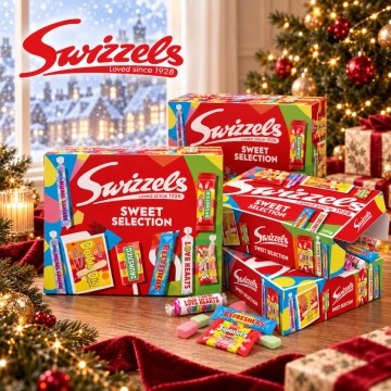 SWIZZ SWEET SELECTION įvairių skonių saldumynų dėžutė 200 g