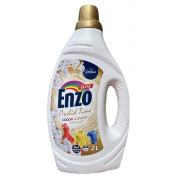 DELUXE ENZO ORCHID TIME skystas skalbiklis spalvotiems ir tamsiems audiniams 2 l