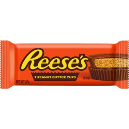 REESES PEANUT BUTTER CUPS pieninio šokolado krepšeliai 42 g