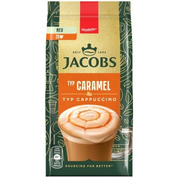 JACOBS CARAMEL karamelės skonio kapučinas 360 g