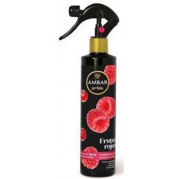 AMBAR SPRAY ABSORBS ODORS PERFUMED RED FRUITS patalpų ir audinių gaiviklis 280 ml