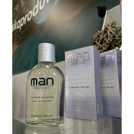 MAN CLASSIC SILVER tualetinis vanduo vyrams po skutimosi 100 ml