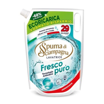 SPUMA DI CIAMPAGNA FRESCO PURO kvapus neutralizuojantis skystas skalbiklis 1,30 l 