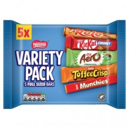 NESTLE MULTI 5 PACK VARIETY šokoladų rinkinys 218 g