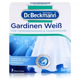 DR BECKMANN GARDINEN WEIB skalbimo milteliai užuolaidoms 3 vnt
