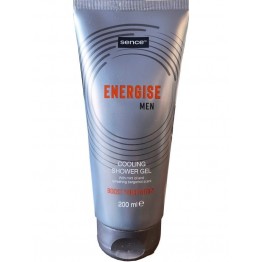 SENCE SHOWER GEL COOLING ENERGISE dušo gelis vyrams 200 ml