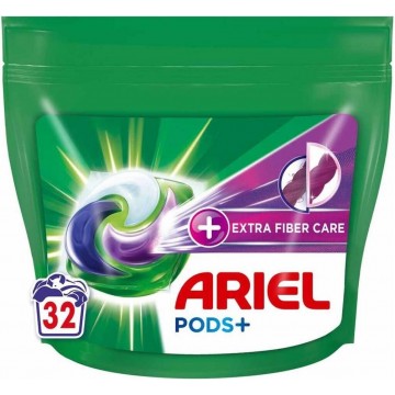ARIEL EXTRA FIBER skalbimo kapsulės spalvotiems 32 vnt