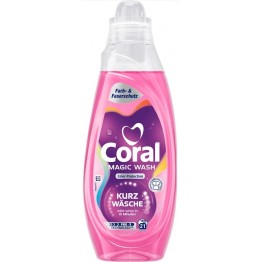 CORAL MAGIC WASH skalbiklis spalvotiems audiniams 840 ml