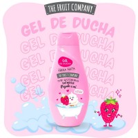 THE FRUIT COMPANY SHOWER GEL STRAWBERRY CHANTILLY dušo gelis 600 ml