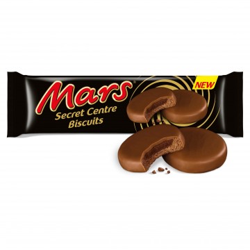 BURTONS MARS CENTRES šokoladiniai sausainiai 132 g