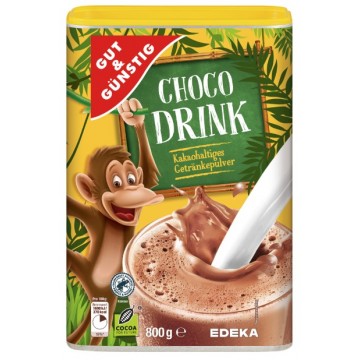 GUT & GUNSTIG CHOCO DRINK kakavos gėrimas 800 g
