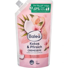 BALEA kokosų ir persikų kvapo skysto muilo papildymas 500 ml