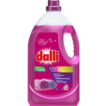 DALLI COLOR skystas skalbiklis spalvotiems audiniams 3,65 l