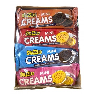 SNAZZLES MINI CREAMS sausainiai 280 g