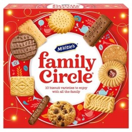 MCVITIE'S FAMILY CIRCLE sausainių rinkinys 400 g