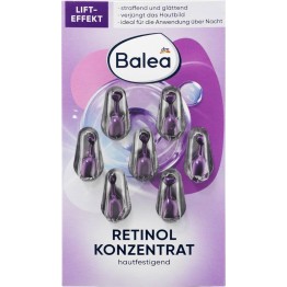 BALEA RETINOL veido ampulės su retinoliu 7 vnt
