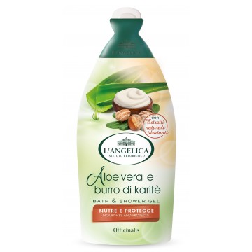 L'ANGELICA ALOE VERA E BURRO DI KARITE maitinantis dušo gelis 500 ml