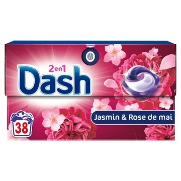 DASH JASMIN ROSE universalios skalbimo kapsulės 38 vnt