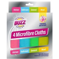 BUZZ mikropluošto šluostės 3 vnt