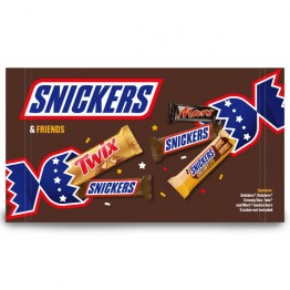 SNICKERS FRIENDS LARGE SELECTION BOX šventinių šokoladinių batonėlių rinkinys 184 g