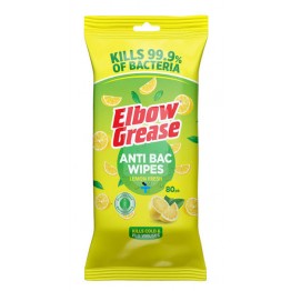 ELBOW GREASE LEMON universalios paviršių valymo servetėlės 80 vnt
