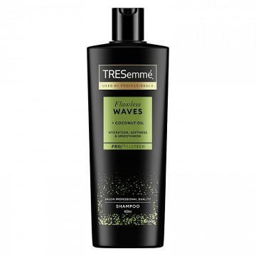 TRESEMME FLAWLESS WAVES šampūnas banguotiems ir garbanotiems plaukams 400 ml