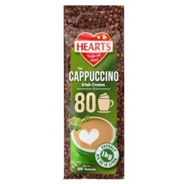 HEARTS IRISH CREAM kapučino gėrimas 1 kg