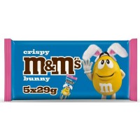 M&M'S CRISPY BUNNY Velykiniai šokoladiniai šokoladukai 145 g