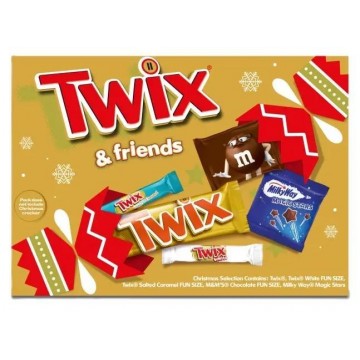 TWIX  FRIENDS MEDIUM SELECTION BOX saldainių rinkinys 140 g