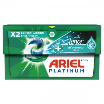 ARIEL LENOR UNSTOPPABLES universalios skalbimo kapsulės 30 vnt