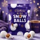 CADBURY MINI SNOWBALLS šventiniai šokoladiniai saldainiai 74 g