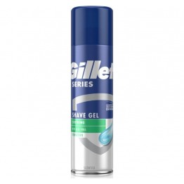 GILLETTE SENSITIVE skutimosi gelis jautriai odai 200 ml