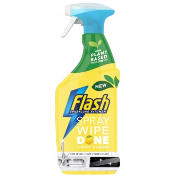 FLASH SPRAY WIPE DONE virtuvės paviršių valiklis  800 ml