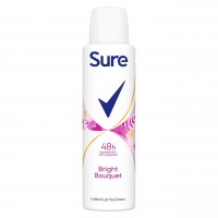 SURE BRIGHT BOUQET ESSENTIALS purškiamas dezodorantas moterims 150 ml