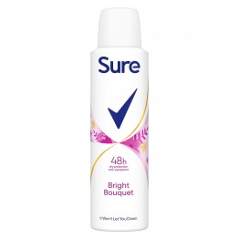 SURE BRIGHT BOUQET ESSENTIALS purškiamas dezodorantas moterims 150 ml