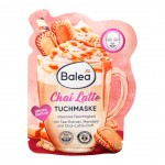 BALEA CHAI LATTE drekinanti lakštinė veido kaukė 1 vnt