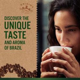 JACOBS ORIGINS CREMA BRAZIL kavos pupelės 1 kg