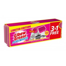 ELBOW GREASE PINK SCOURER kempinės 4 vnt