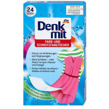 DENKMIT FARB FANGTUCHER dažų ir purvo surinkimo servetelės 24 vnt